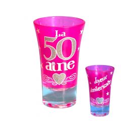 verre-a-shooter-rose-anniversaire-50-ans