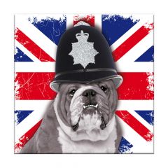 toile-pailletee-london-bulldog-anglais