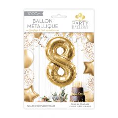ballon-metallique-geant-dore-8-100cm